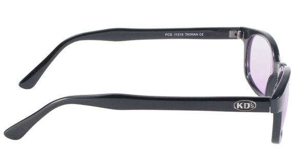11216 X - KD'S BLK FRAME/LIGHT PURPLE LENS - Image 2