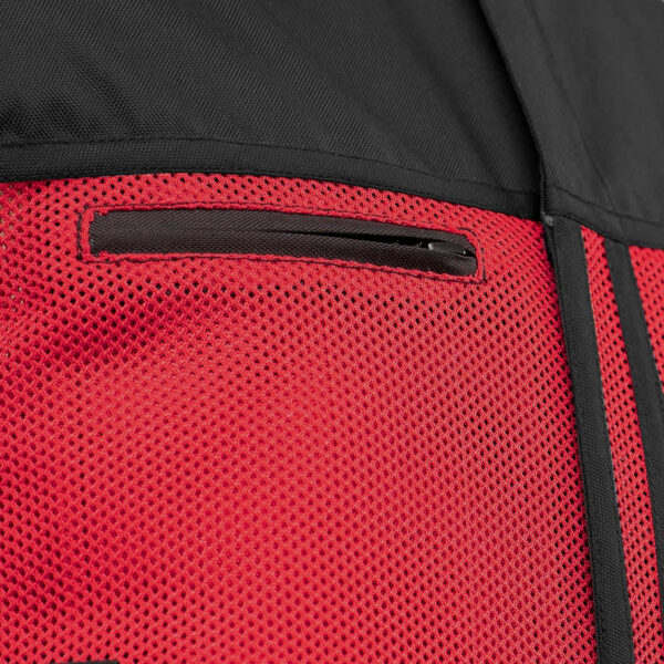 Red Flame - Lowside Summer Spark Men’s Mesh Vest - Image 5