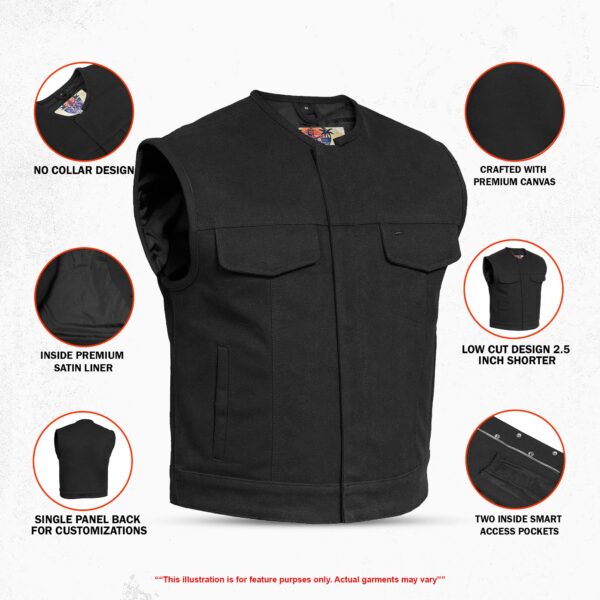 Apocalypto – Men’s Canvas Vest - Image 2