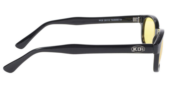 10112 X - KD'S BLK FRAME/YELLOW LENS - Image 3