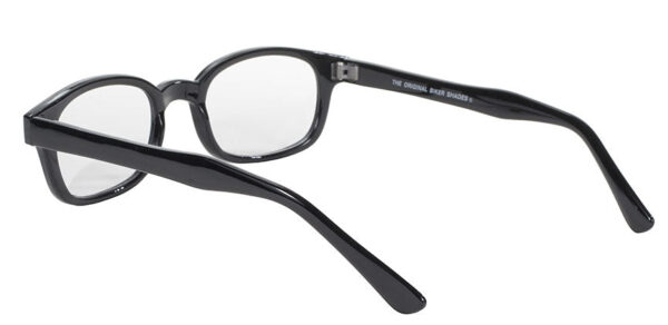1015 X - KD'S BLK FRAME/CLEAR LENS - Image 5