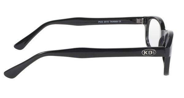 1015 X - KD'S BLK FRAME/CLEAR LENS - Image 2