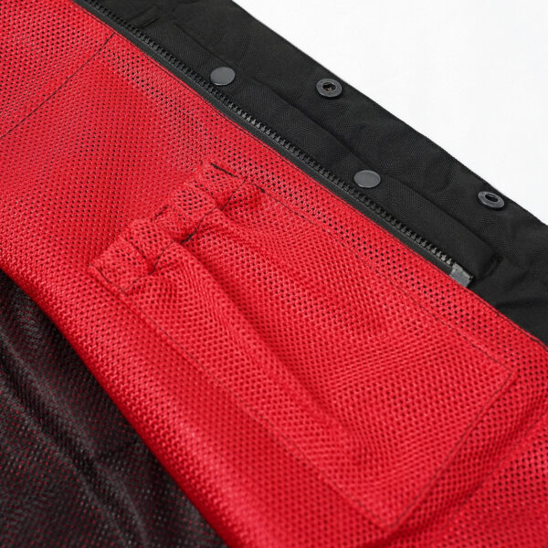 Red Flame - Lowside Summer Spark Men’s Mesh Vest - Image 7