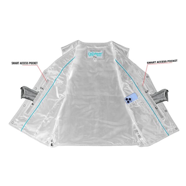 RC205 Women's Single Back Panel Concealed Carry Vest - Image 4