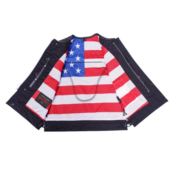 Star Shield – Men’s Leather Vest - Image 5