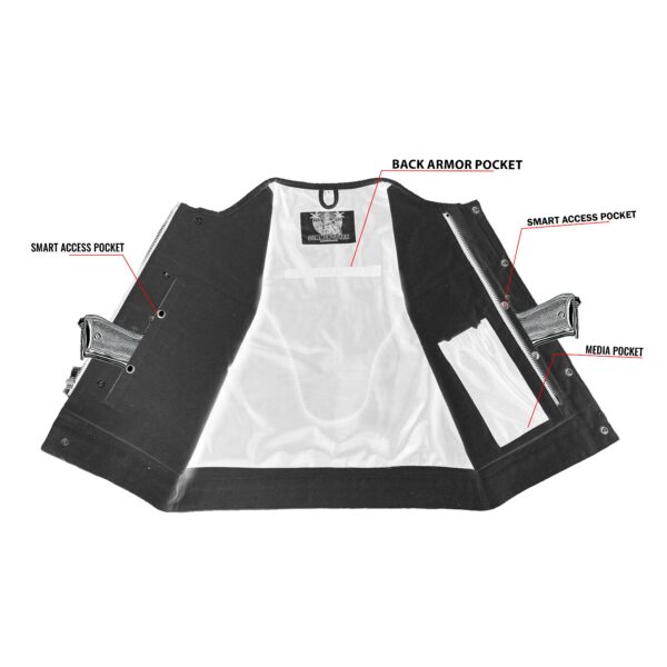 Sand Dawn – Men's Textile Vest - Image 5