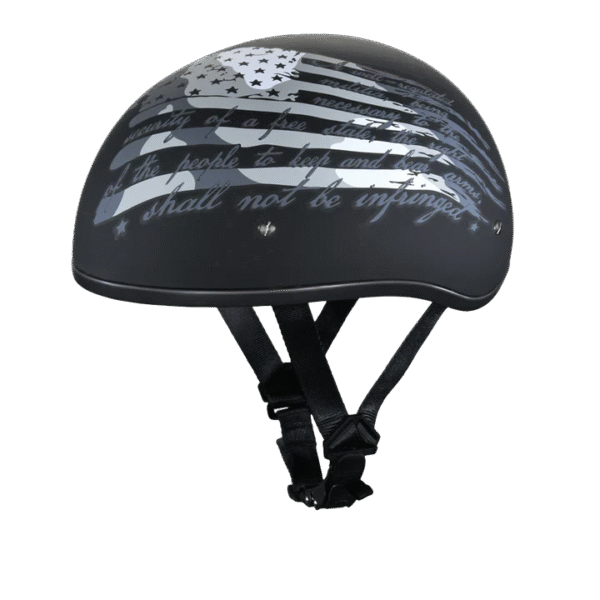 D.O.T. DAYTONA SKULL CAP- W/ 2ND AMENDMENT - Image 3
