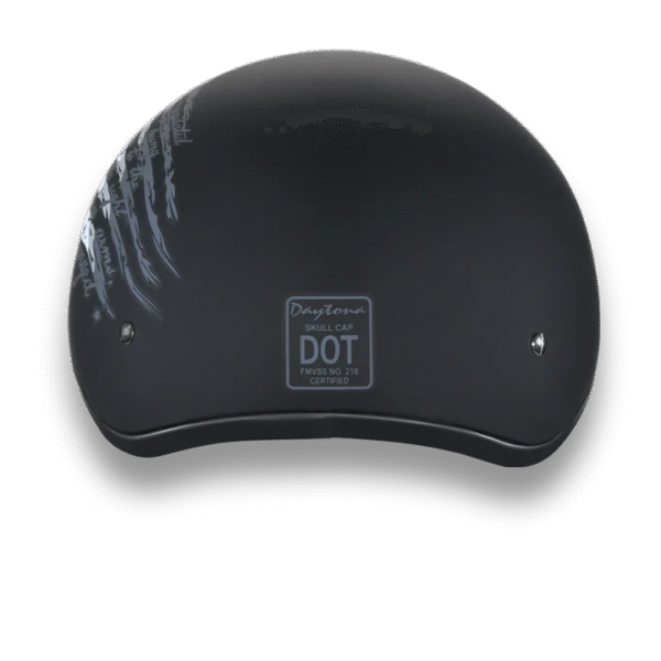 D.O.T. DAYTONA SKULL CAP- W/ 2ND AMENDMENT - Image 6