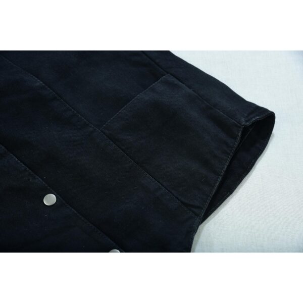 RM951 Women's Denim Classic Plain Sides Vest - Image 11