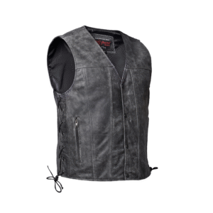 RC105V Men's Gray Single Back Panel Concealed Carry Vest