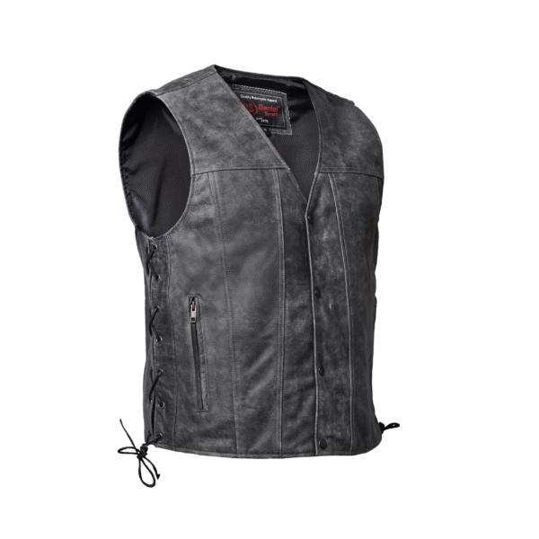 RC105V Men's Gray Single Back Panel Concealed Carry Vest