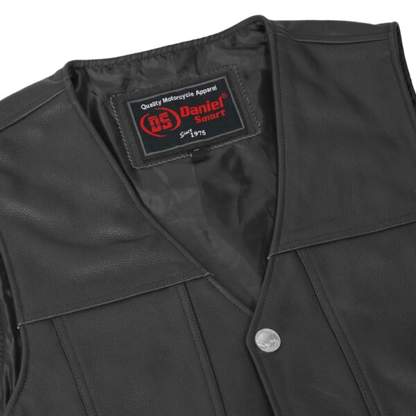 RC125 Men's Single Back Panel Concealed Carry Vest (Buffalo Nickel He - Image 9