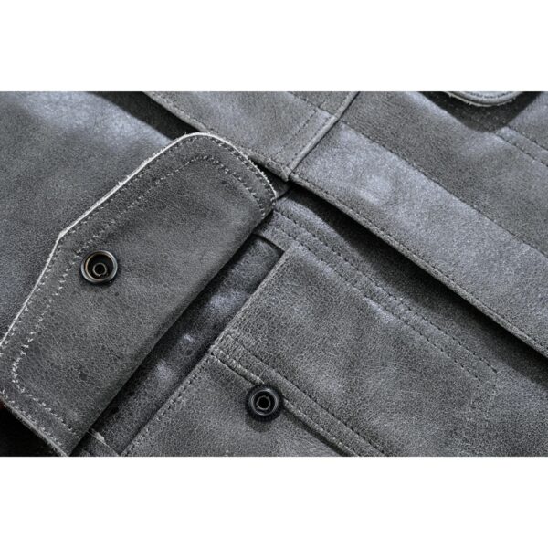 RC191V Concealed Snaps, Premium Naked Cowhide, Hidden Zipper, w/o Col - Image 10