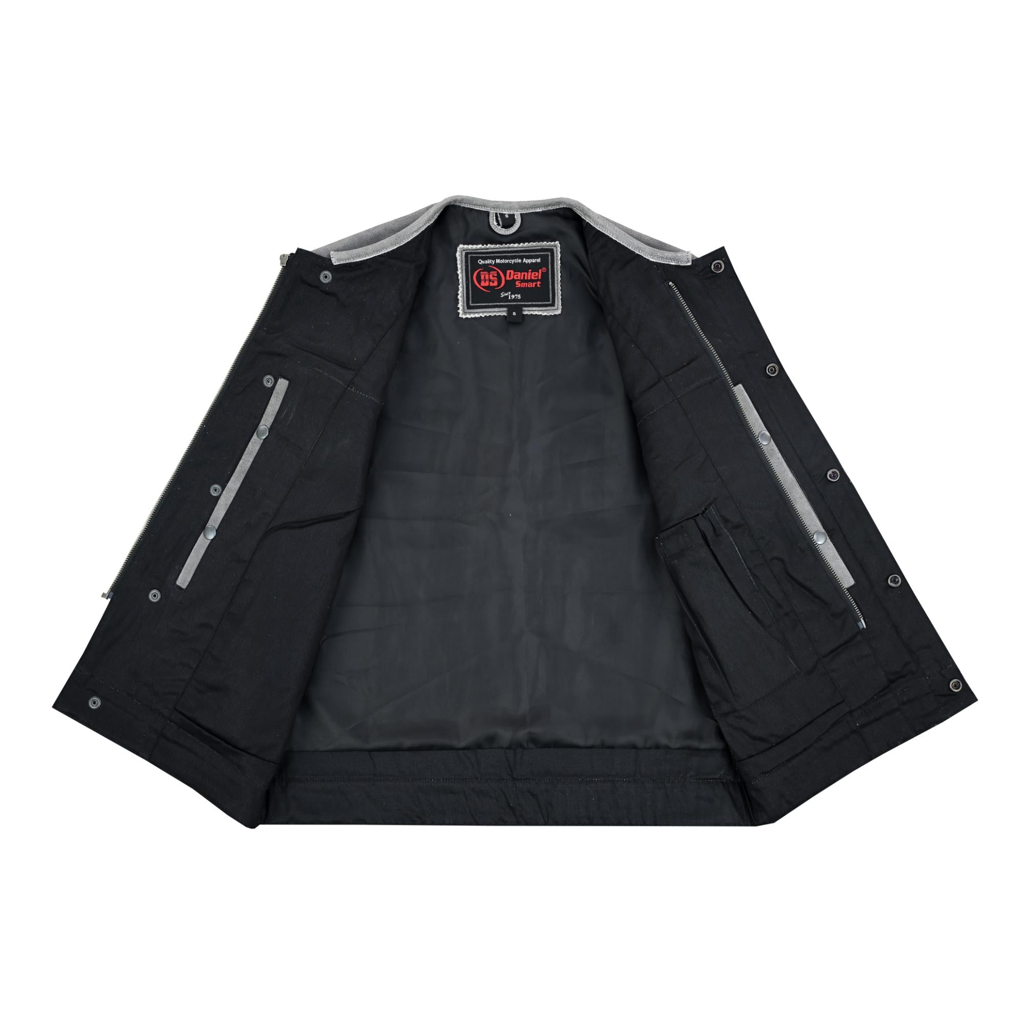 SOA RC191V Concealed Snaps, Premium Naked Cowhide, Hidden Zipper, w/o Col - Image 8