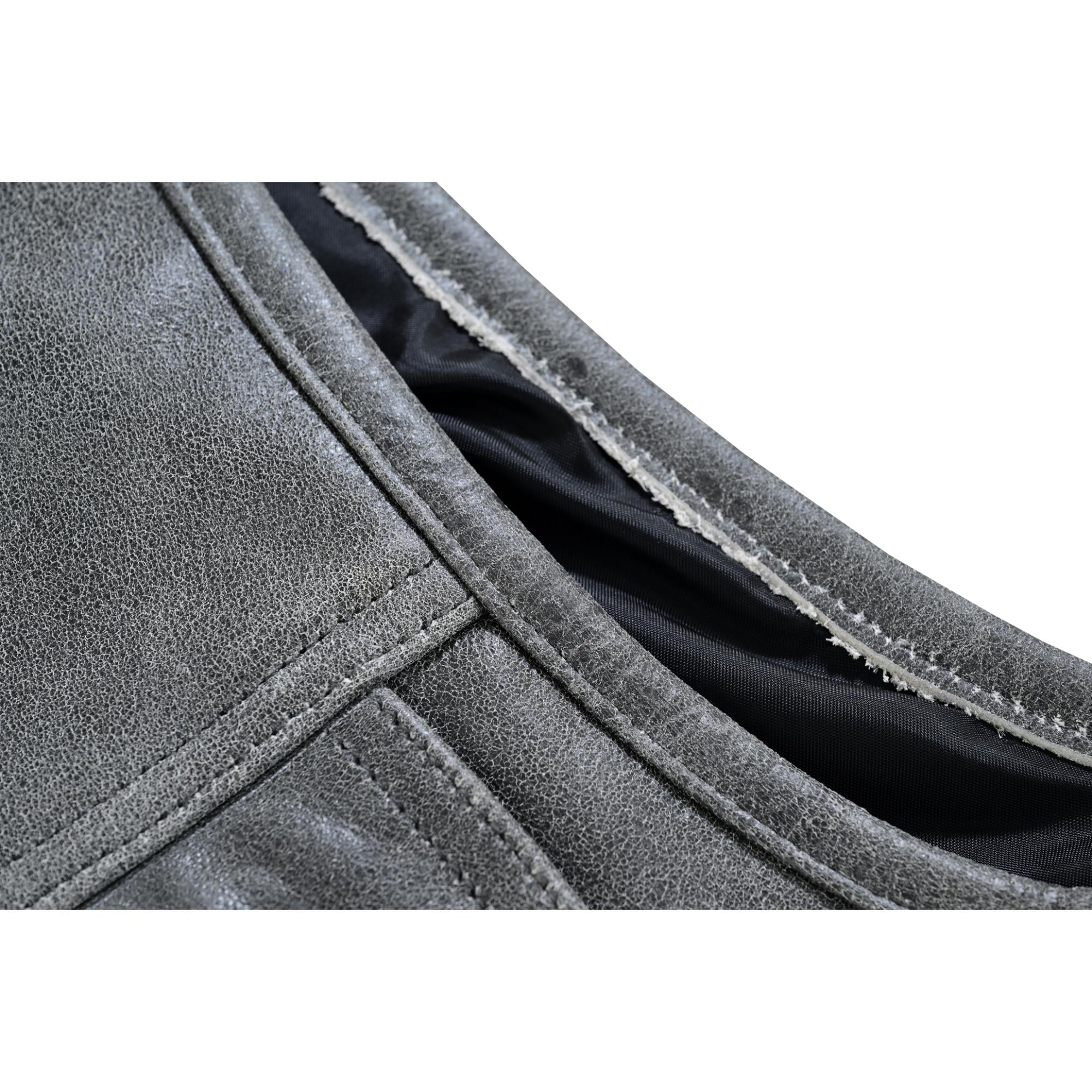 SOA RC191V Concealed Snaps, Premium Naked Cowhide, Hidden Zipper, w/o Col - Image 15