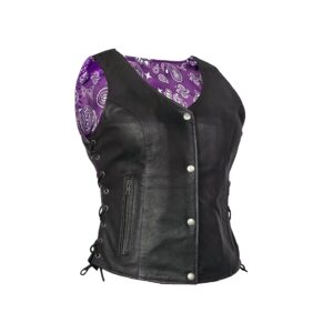 RC261 Miss Miles - Purple Paisley