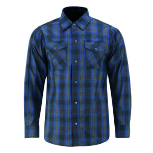 RC4681 Flannel Shirt - Daze Blue and Black