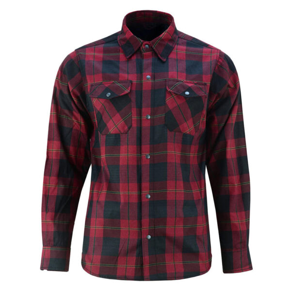 RC4682 Flannel Shirt - Red and Black