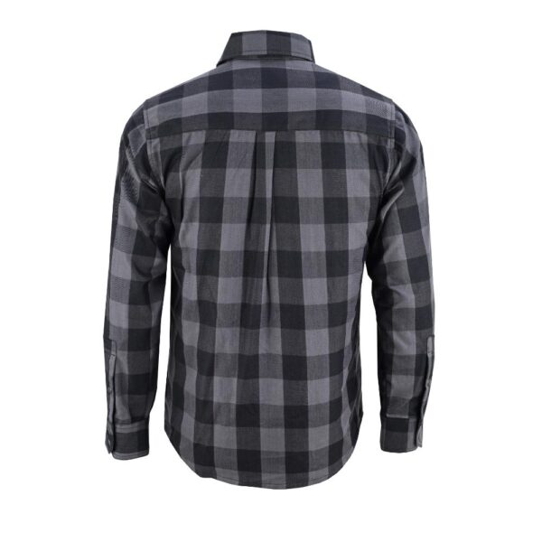 RC4685 Flannel Shirt - Gray and Black - Image 6