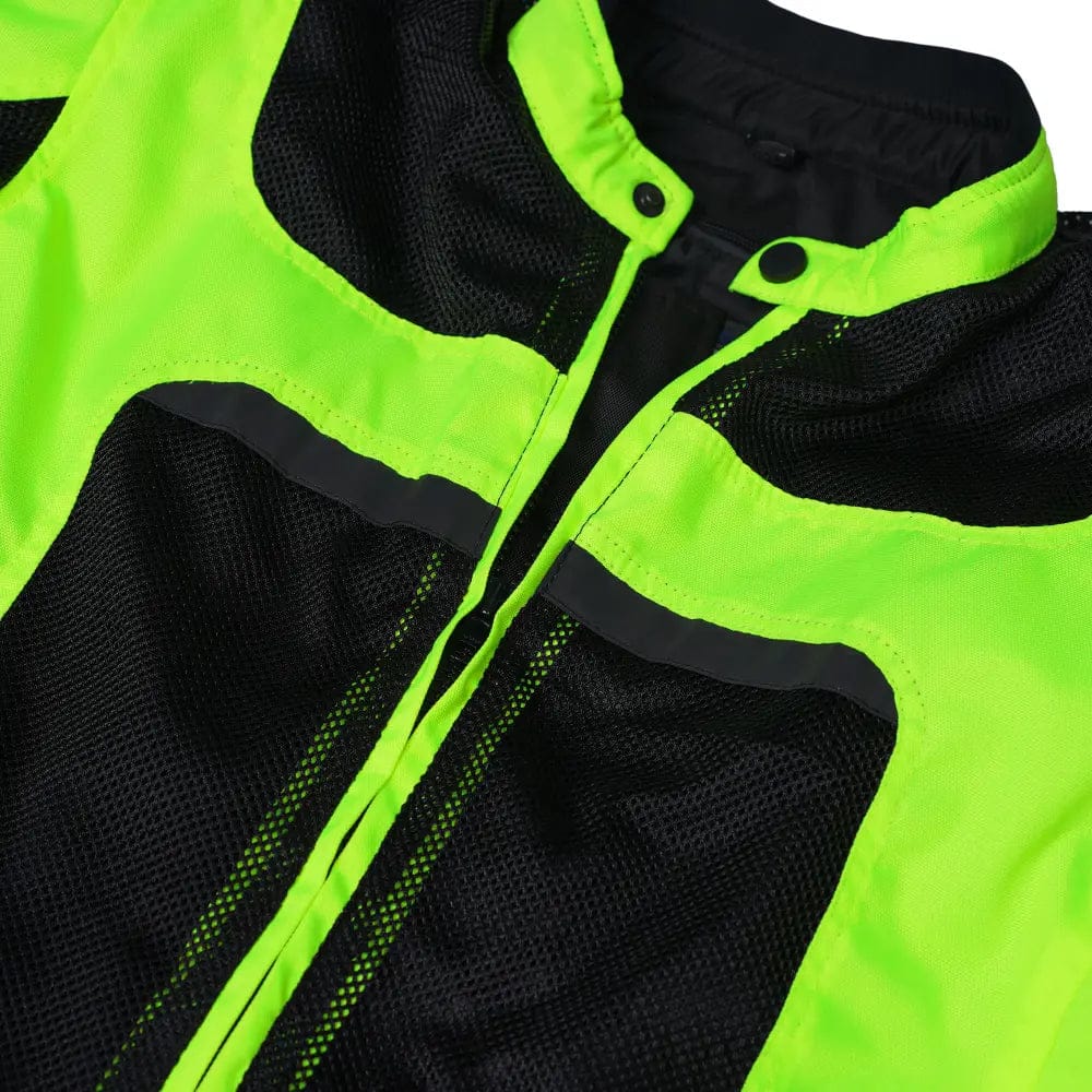 RC763 Men's Racer Mesh Jacket - High Vis - Image 6