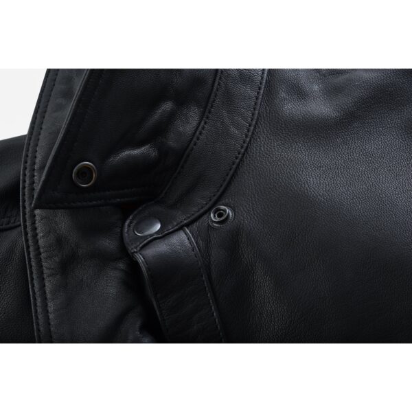 RC770 Men's Premium Lightweight Leather Shirt - Image 13