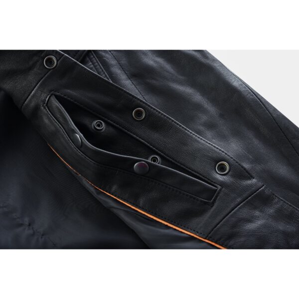RC770 Men's Premium Lightweight Leather Shirt - Image 15