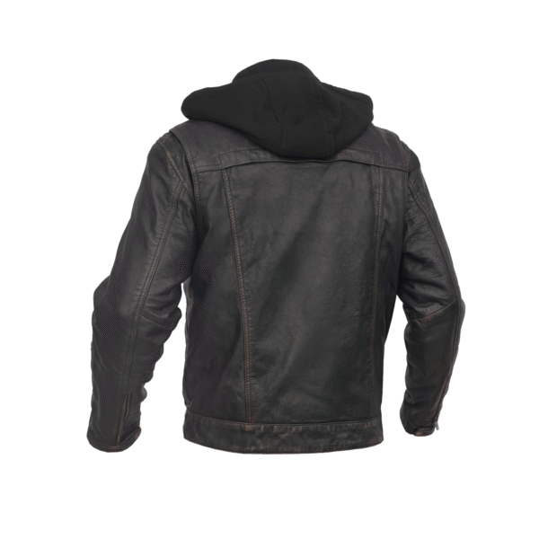 RC782 Men's Lightweight Drum Dyed Distressed Naked Lambskin Jacket - Image 3
