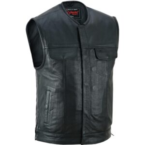 RC187 Upgraded Style Gun Pockets, Hidden Gun Metal Zipper, Bottom Sid