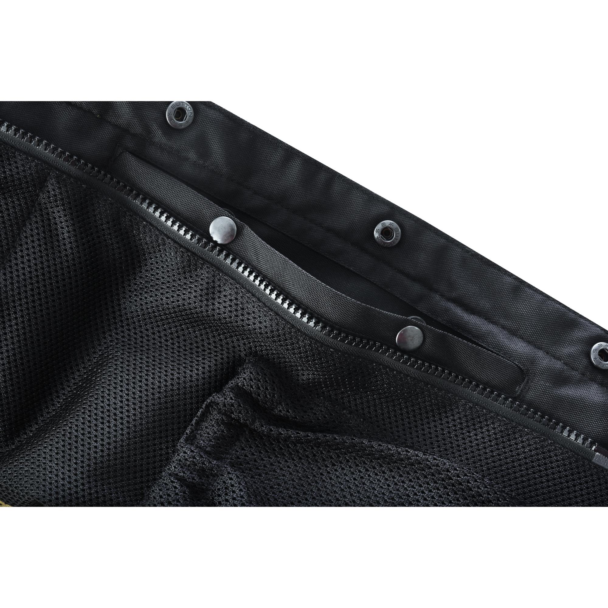 SOA Gloom Gold Men’s Black Mesh Textile Vest with Yellow Thread Detailing - Image 15