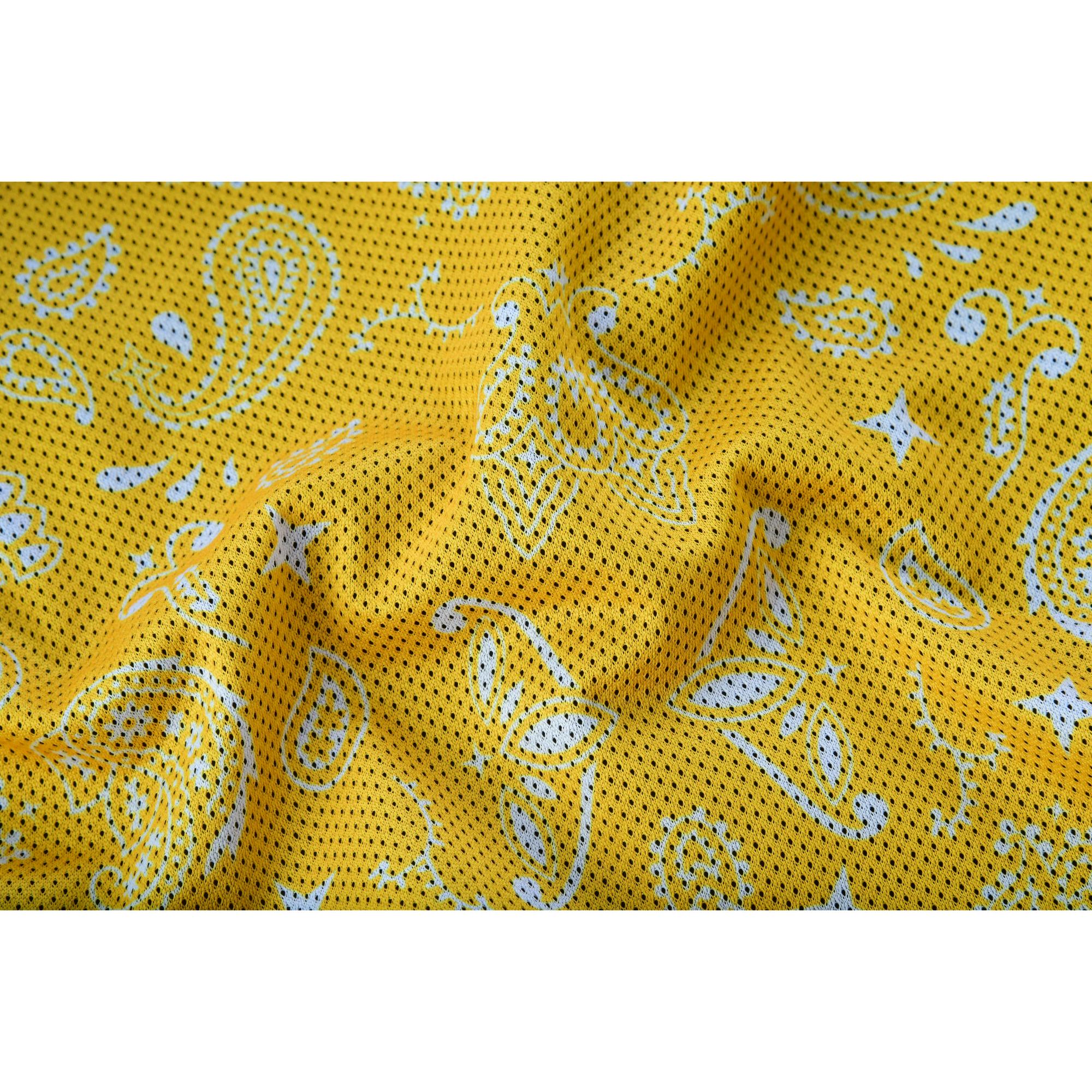 SOA Gloom Gold Men’s Black Mesh Textile Vest with Yellow Thread Detailing - Image 21