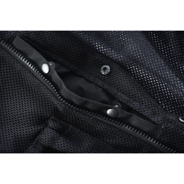 Blue Soul Men’s Black Mesh Textile Vest with Blue Paisley Liner - Image 17