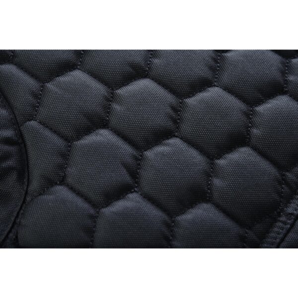 Mesh Rave Men’s Black Mesh Textile Vest with Black Paisley Liner - Image 12