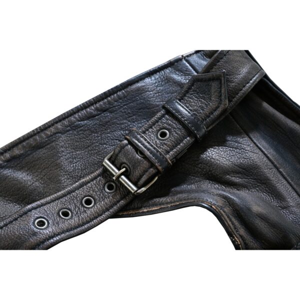 RC438 Unisex Four Pockets Insulated Chaps with Stretchable Inner Thigh - Image 8