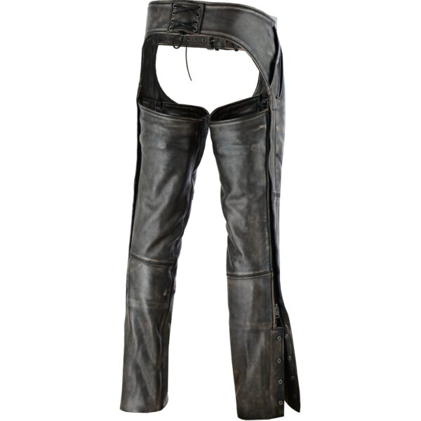 RC438 Unisex Four Pockets Insulated Chaps with Stretchable Inner Thigh - Image 5