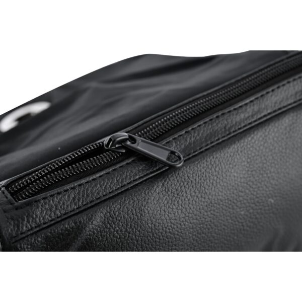 RC8500 Women's Black Construction Leather Purse/Shoulder Bag - Image 13