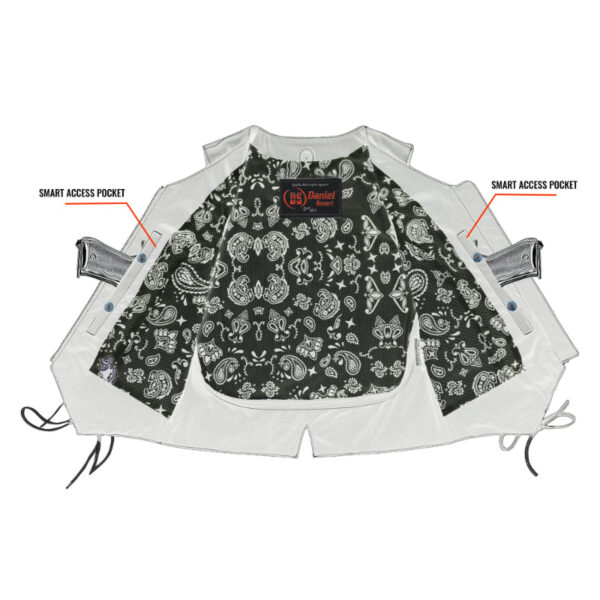 Night Edge Black Ladies Vest - Image 5