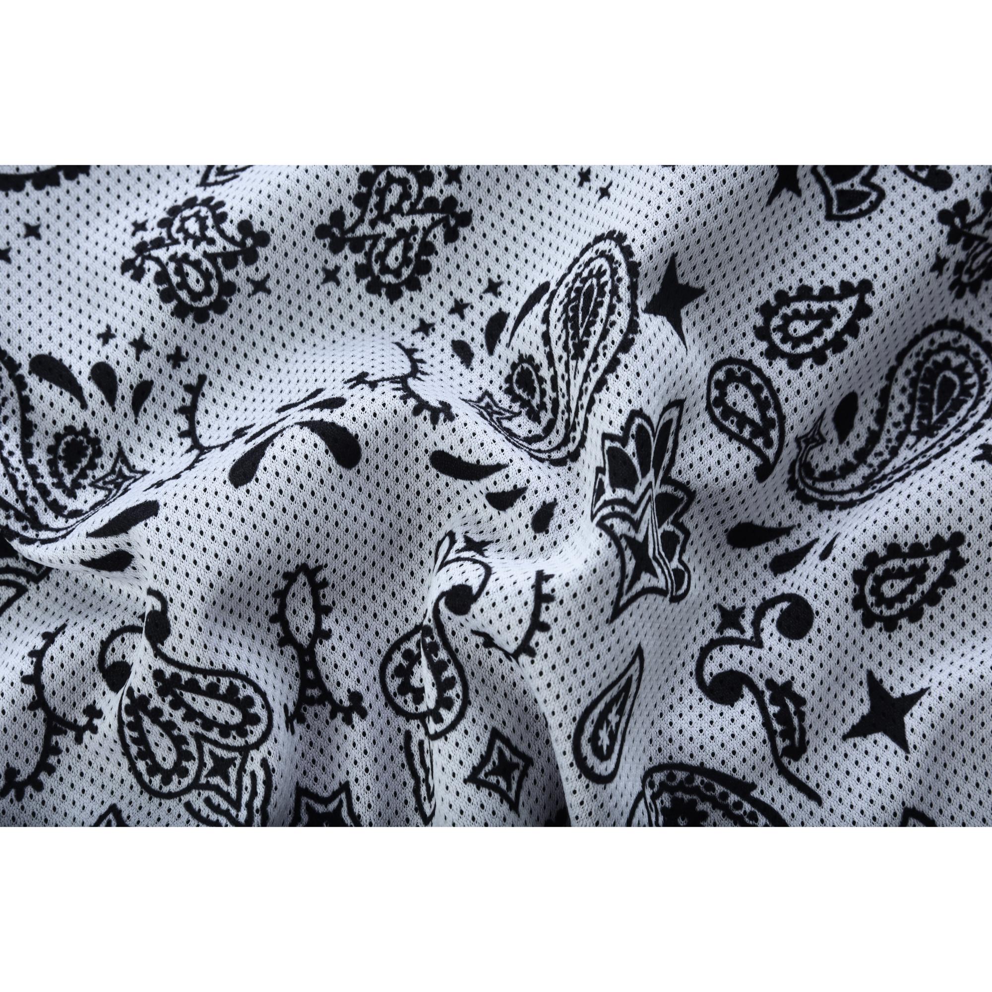 SOA Dark Striker Men’s Black Mesh Textile Vest with White Paisley Liner - Image 16