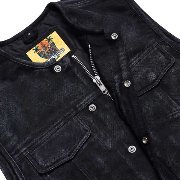 Desert Drifter – Summer Spark Men's Canvas Vest - Image 9