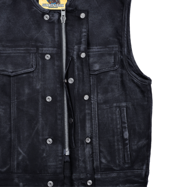 Desert Drifter – Summer Spark Men's Canvas Vest - Image 7