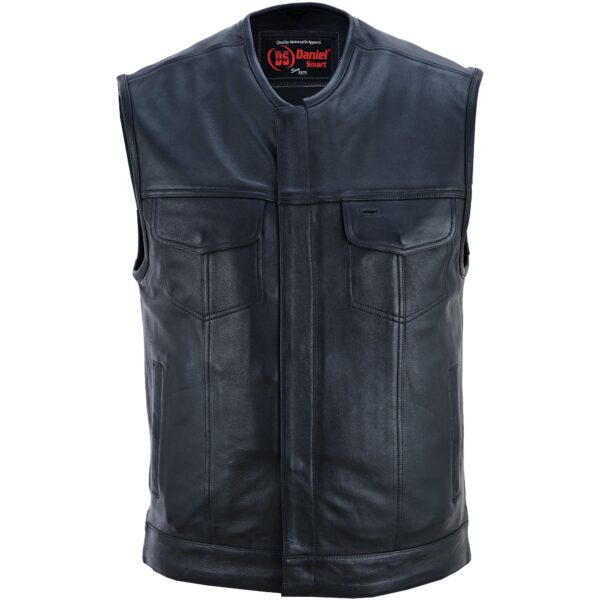 RC181A Concealed Snap Closure, Milled Cowhide, Without Collar & Hidde - Image 3