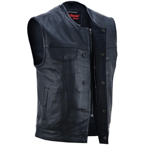 RC181A Concealed Snap Closure, Milled Cowhide, Without Collar & Hidde - Image 4