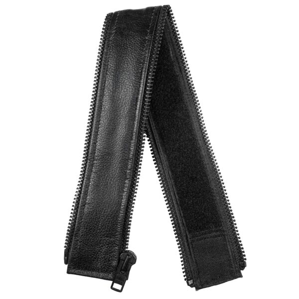 VXP505 Men's Black Universal Vest Expander Panel with Black Oxides Zip - Image 2