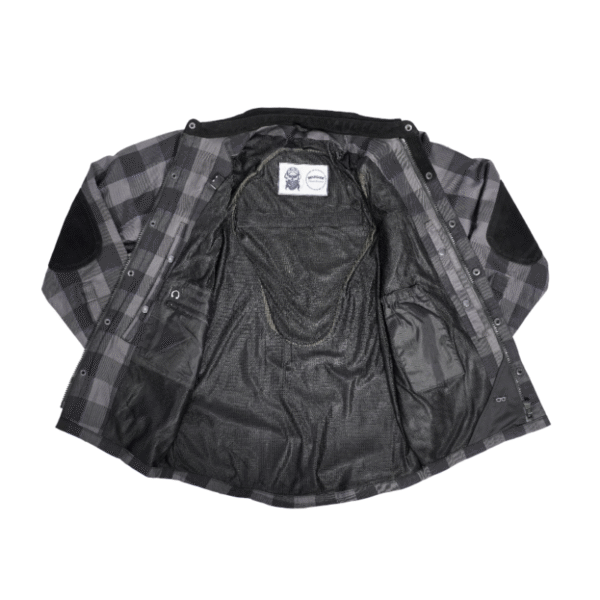 Gray Thread Men’s Flannel Shirt - Image 4