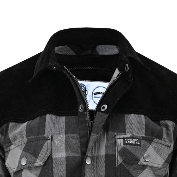 Gray Thread Men’s Flannel Shirt - Image 6