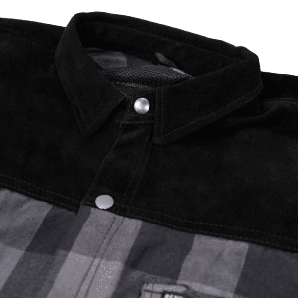 Gray Thread Men’s Flannel Shirt - Image 7