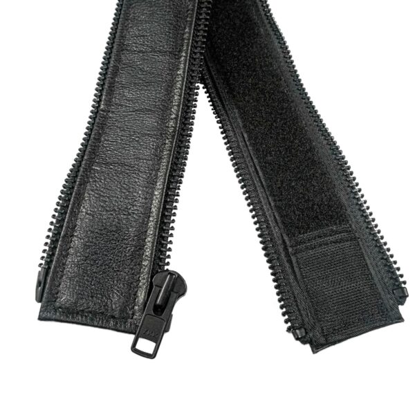 VXP505 Men's Black Universal Vest Expander Panel with Black Oxides Zip - Image 4