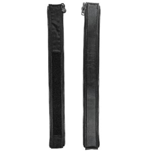 VXP505 Men's Black Universal Vest Expander Panel with Black Oxides Zip