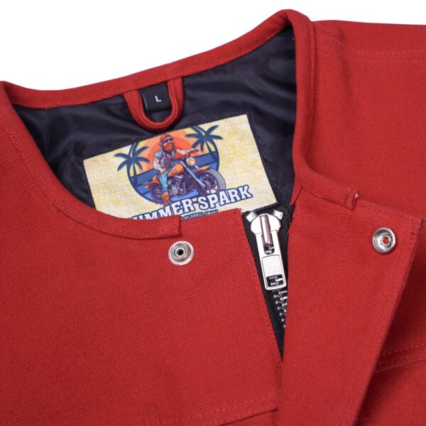 Lava Racer – Men's Canvas Vest - Image 7