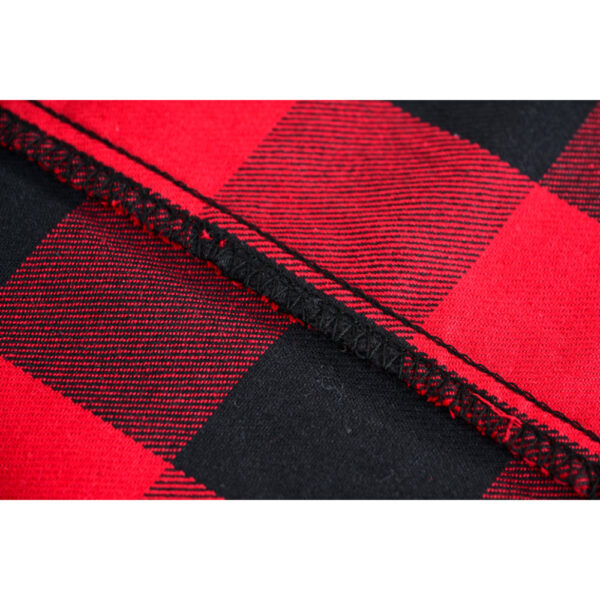 Red Styler Men's Red and Black Sleeveless Flannel - Image 14