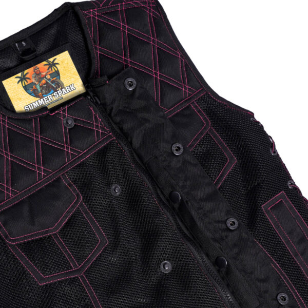 Rose Rush – Women’s Mesh Vest - Image 7